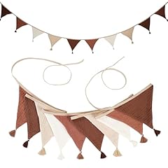 Fabric bunting banner for sale  Delivered anywhere in USA 
