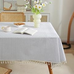 Meioro gestreifte tischdecke gebraucht kaufen  Wird an jeden Ort in Deutschland