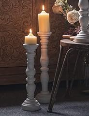 White rustic candle for sale  Delivered anywhere in USA 