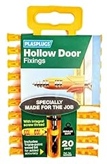 Plasplugs hollow door for sale  Delivered anywhere in UK