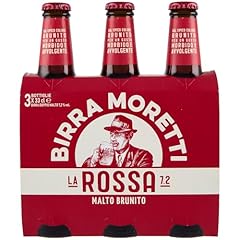 Moretti birra rossa usato  Spedito ovunque in Italia 