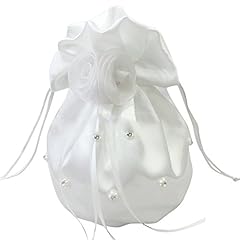 Satin blume brautbeutel gebraucht kaufen  Wird an jeden Ort in Deutschland