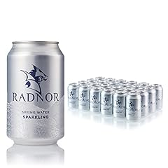 Radnor Hills Sparkling Spring Water Cans - 24x330ml for sale  Delivered anywhere in UK