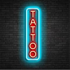Dimmbare tattoo leuchtreklame gebraucht kaufen  Wird an jeden Ort in Deutschland