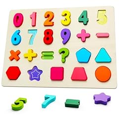 Wooden puzzles toddlers for sale  Delivered anywhere in USA 