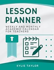 Lesson planner weekly for sale  Delivered anywhere in UK