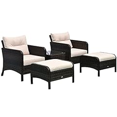Outsunny pieces rattan for sale  Delivered anywhere in USA 