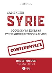 Guerre syrie documents d'occasion  Livré partout en France