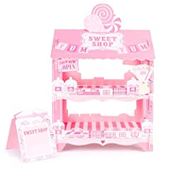 Pink cupcake stand for sale  Delivered anywhere in UK