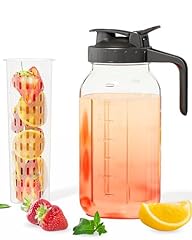 64oz glass pitcher for sale  Delivered anywhere in USA 