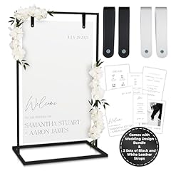 Black wedding easel for sale  Delivered anywhere in USA 