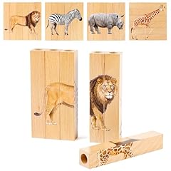 Wooden animal chunky for sale  Delivered anywhere in USA 