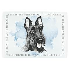 Scottish terrier rectangular for sale  Delivered anywhere in UK