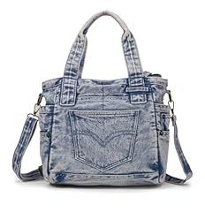 Jeans denim borsa usato  Spedito ovunque in Italia 