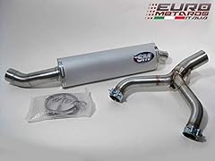Silmotor exhaust oval for sale  Delivered anywhere in UK