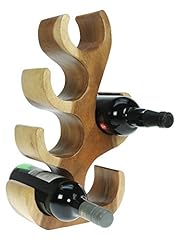 Namesakes Solid Wooden Wine Rack Tree Sculpture Novelty, used for sale  Delivered anywhere in UK