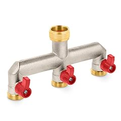 BFG 3-Way Splitter with 3/4 Inch Tap, Brass, with Ball for sale  Delivered anywhere in UK