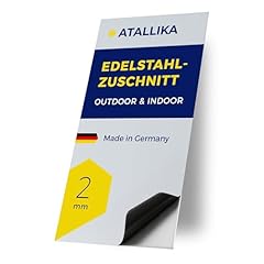 Atallika edelstahlblech 2mm gebraucht kaufen  Wird an jeden Ort in Deutschland