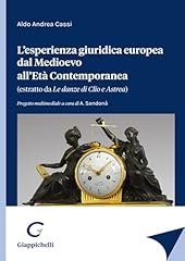 Esperienza giuridica europea usato  Spedito ovunque in Italia 
