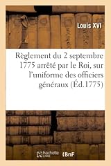 Règlement septembre 1775 d'occasion  Livré partout en France