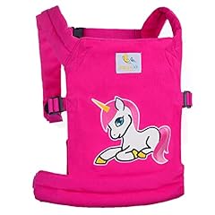 HappyVk-Baby Doll Carrier for Kids-Unicorn Embroidery-Stuffed for sale  Delivered anywhere in UK