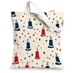 Patriotic canvas tote for sale  Delivered anywhere in UK