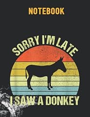Notebook sorry late for sale  Delivered anywhere in UK