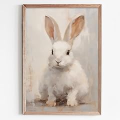 White rabbit painting for sale  Delivered anywhere in USA 