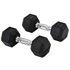 Homcom rubber dumbbell for sale  Delivered anywhere in Ireland