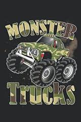 Monster trucks notebook for sale  Delivered anywhere in UK