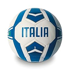 Usato, Mondo Sport - Pallone da Calcio Cucito ITALIA, Misura 5, 400 g, Colore Bianco, Azzurro - 23018 usato  Spedito ovunque in Italia 