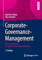 Corporate governance managemen gebraucht kaufen  Wird an jeden Ort in Deutschland