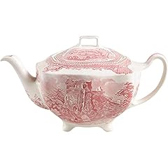 Johnson Brothers Old Britain Castles Pink Tea Pot for sale  Delivered anywhere in USA 
