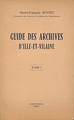 Guide archives ille d'occasion  Livré partout en France