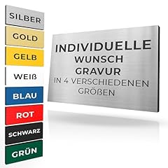 Klingelschild gravur namenschi gebraucht kaufen  Wird an jeden Ort in Deutschland