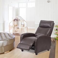 Faux leather recliner for sale  Delivered anywhere in USA 