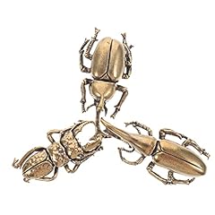 3pcs brass beetle for sale  Delivered anywhere in UK