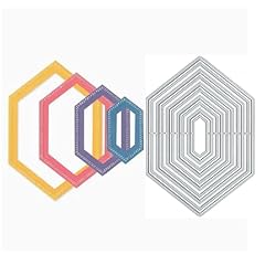 5pcs stitched hexagon for sale  Delivered anywhere in UK