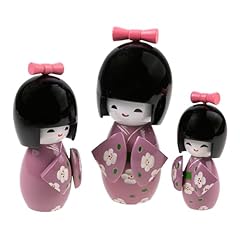 Lachineuse trio kokeshis d'occasion  Livré partout en France