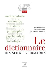 Dictionnaire sciences humaines d'occasion  Livré partout en France