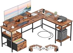 Furologee shaped desk for sale  Delivered anywhere in USA 