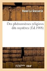 Phénomènes religieux dits d'occasion  Livré partout en France