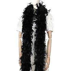 Larryhot schwarze federboa gebraucht kaufen  Wird an jeden Ort in Deutschland
