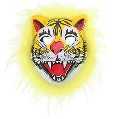 Luxshiny maschera tigre usato  Spedito ovunque in Italia 
