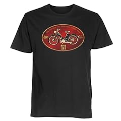 Shirt ciclomotore nero usato  Spedito ovunque in Italia 