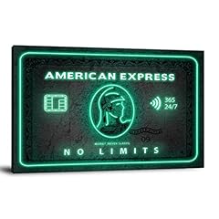 American express neon usato  Spedito ovunque in Italia 