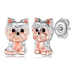 Yorkie dog earrings for sale  Delivered anywhere in USA 