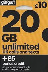 Giffgaff triple sim for sale  Delivered anywhere in UK