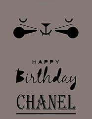 Happy birthday chanel for sale  Delivered anywhere in USA 