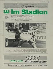 Prg vfl wolfsburg gebraucht kaufen  Wird an jeden Ort in Deutschland